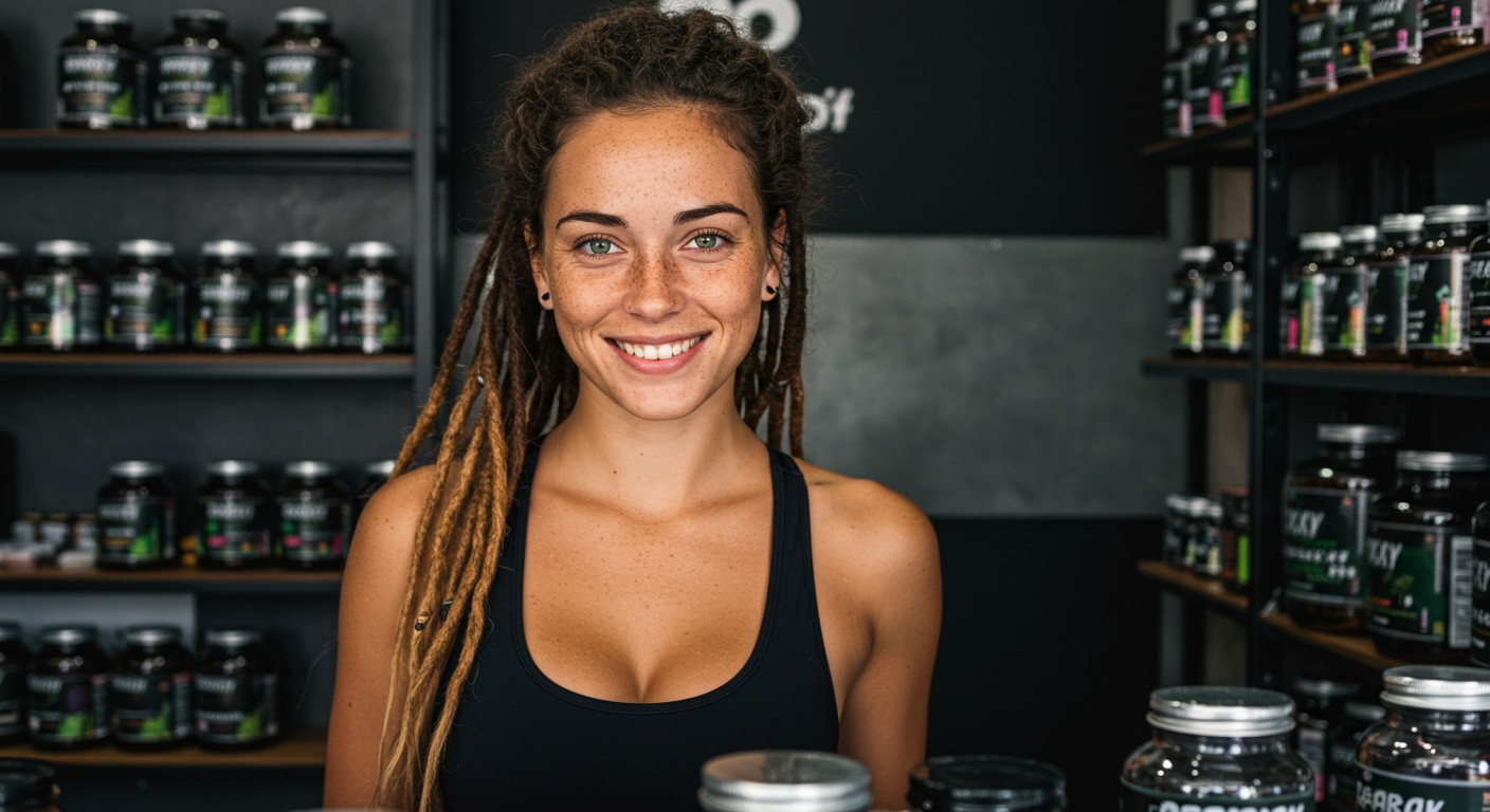 Nivee apresentando Suplementos da Soldiers Nutrition.